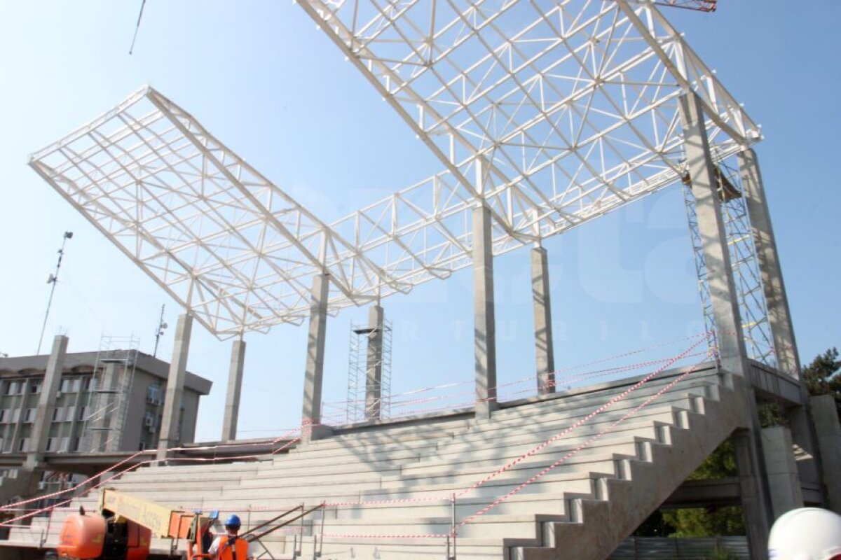 GALERIE FOTO Un nou superstadion aproape de finalizare » O echipă din Liga 1 va juca din primăvară pe noua arenă 