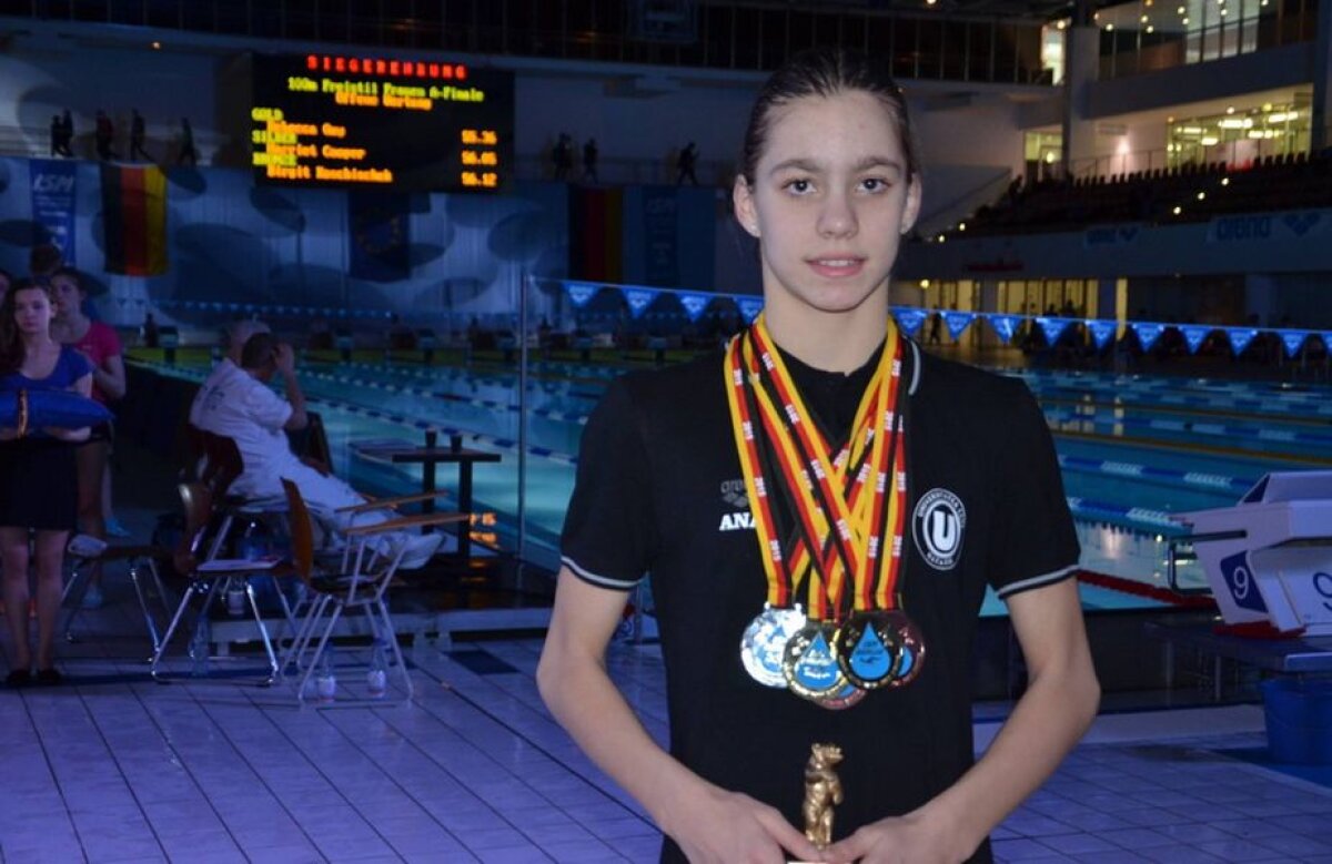 FOTO Robert Glinţă a ratat calificarea în semifinalele probei de 200m spate » La înot a concurat şi cea mai tânără sportivă din lotul României