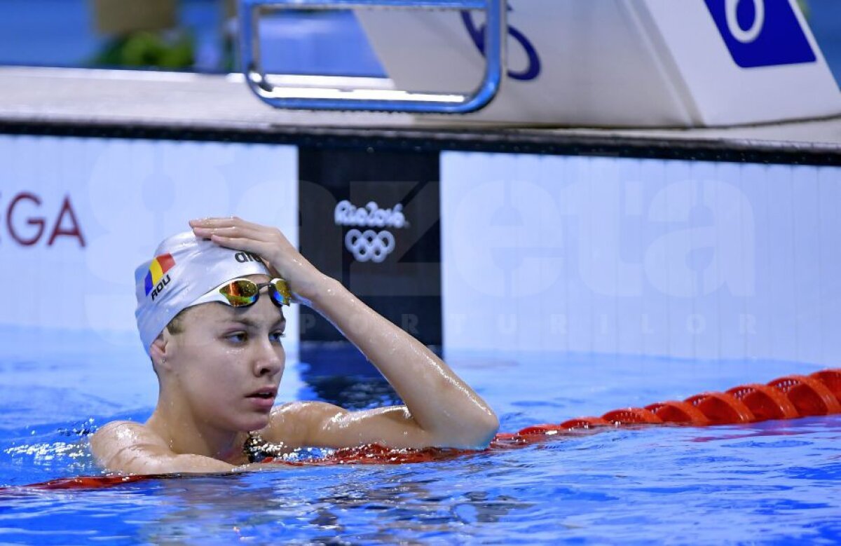 FOTO Robert Glinţă a ratat calificarea în semifinalele probei de 200m spate » La înot a concurat şi cea mai tânără sportivă din lotul României