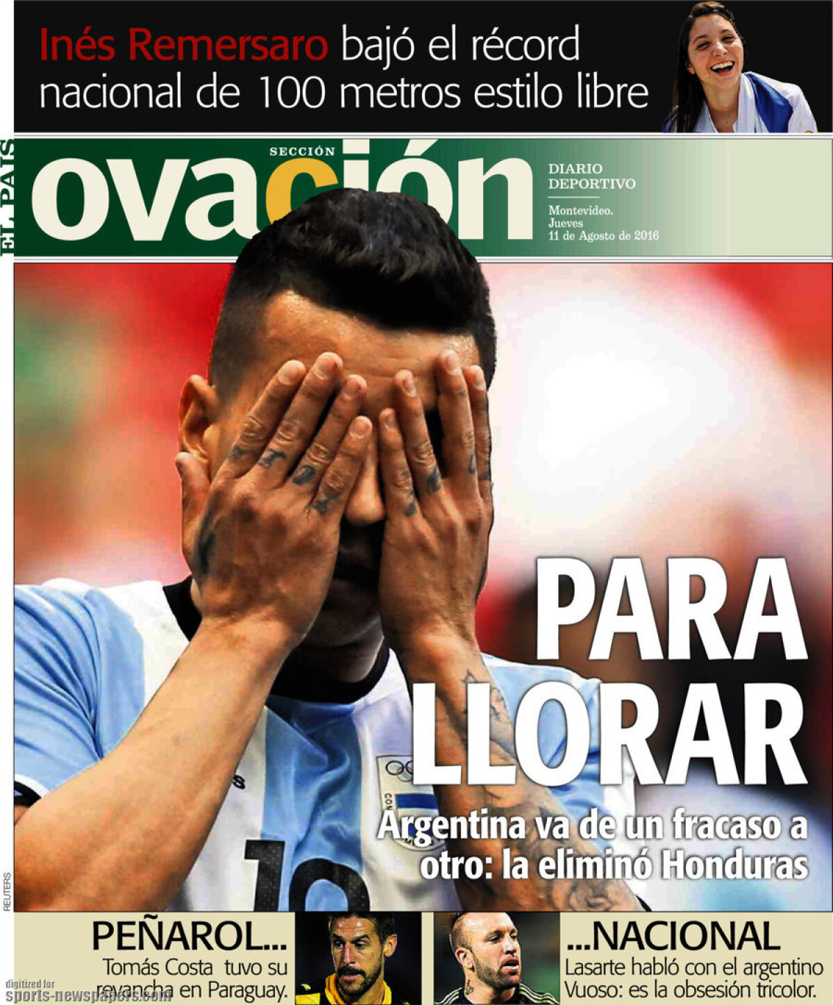 Ce scriu azi ziarele de sport din lume (11 august 2016)