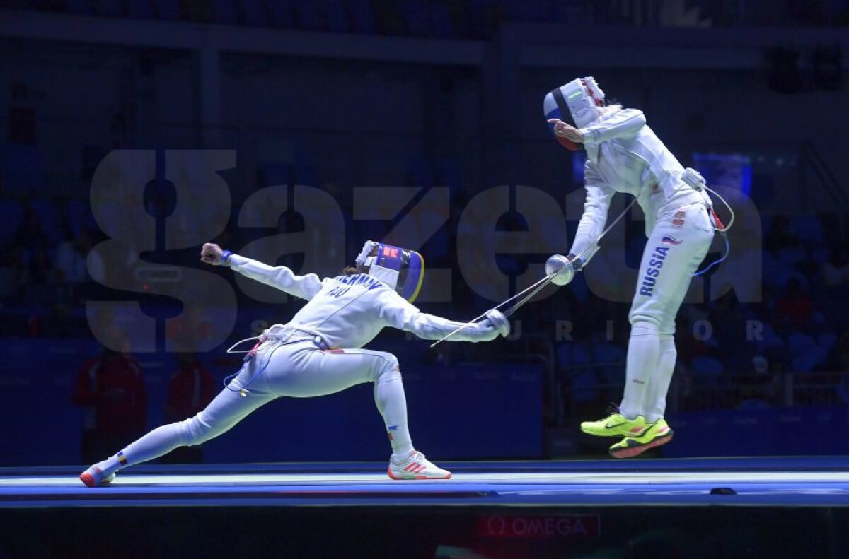 FOTO » FANTASTIC!!! Suntem mândri de voi!!! A venit prima medalie și e DE AUR: ”Tricolorele” de la spadă au învins campioana olimpică și mondială, China!