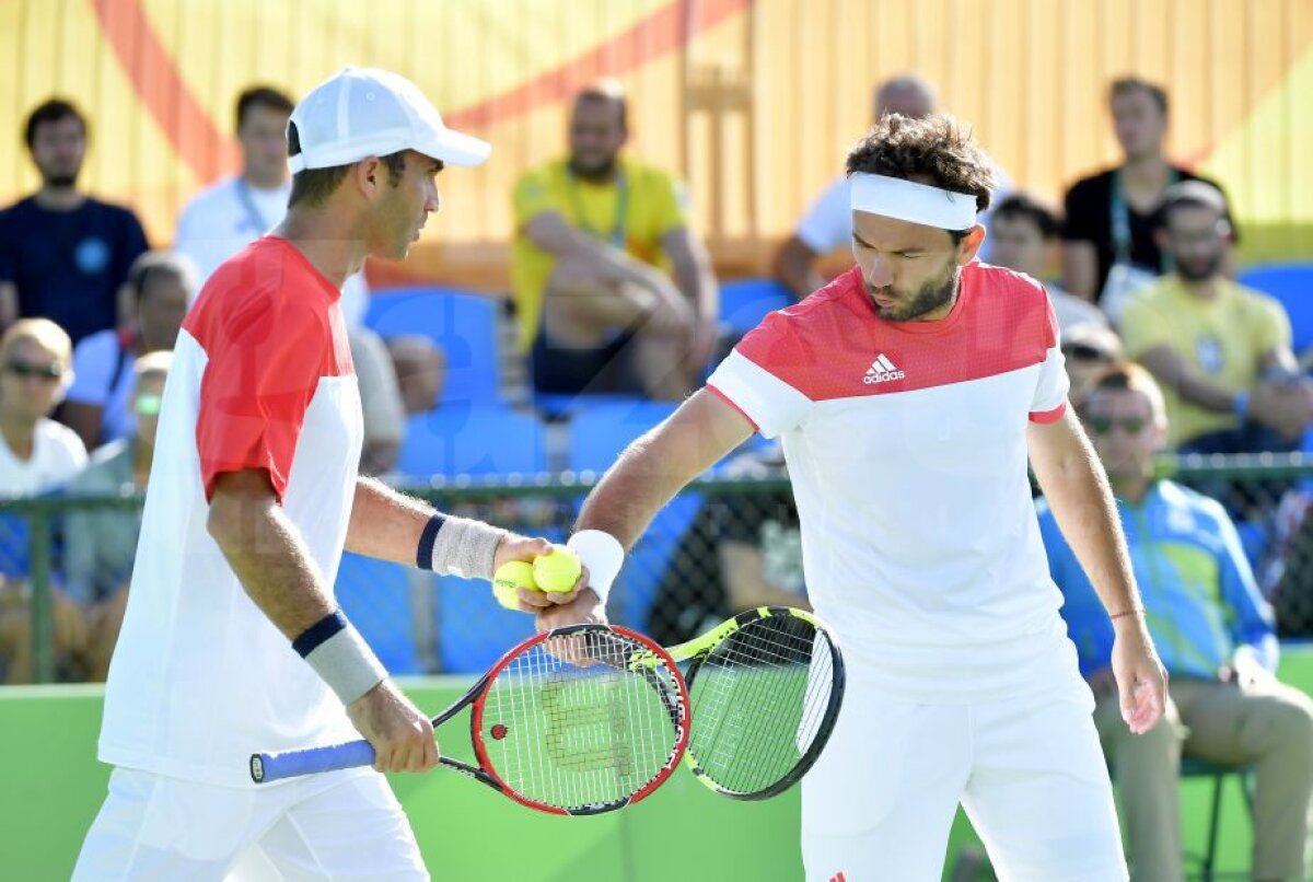 Corespondență din Rio » FOTO Băieții care știu ce vor! PERFORMANȚĂ ISTORICĂ: Mergea și Tecău fac legea la "dublu" și se califică în finală! Avem a doua medalie asigurată