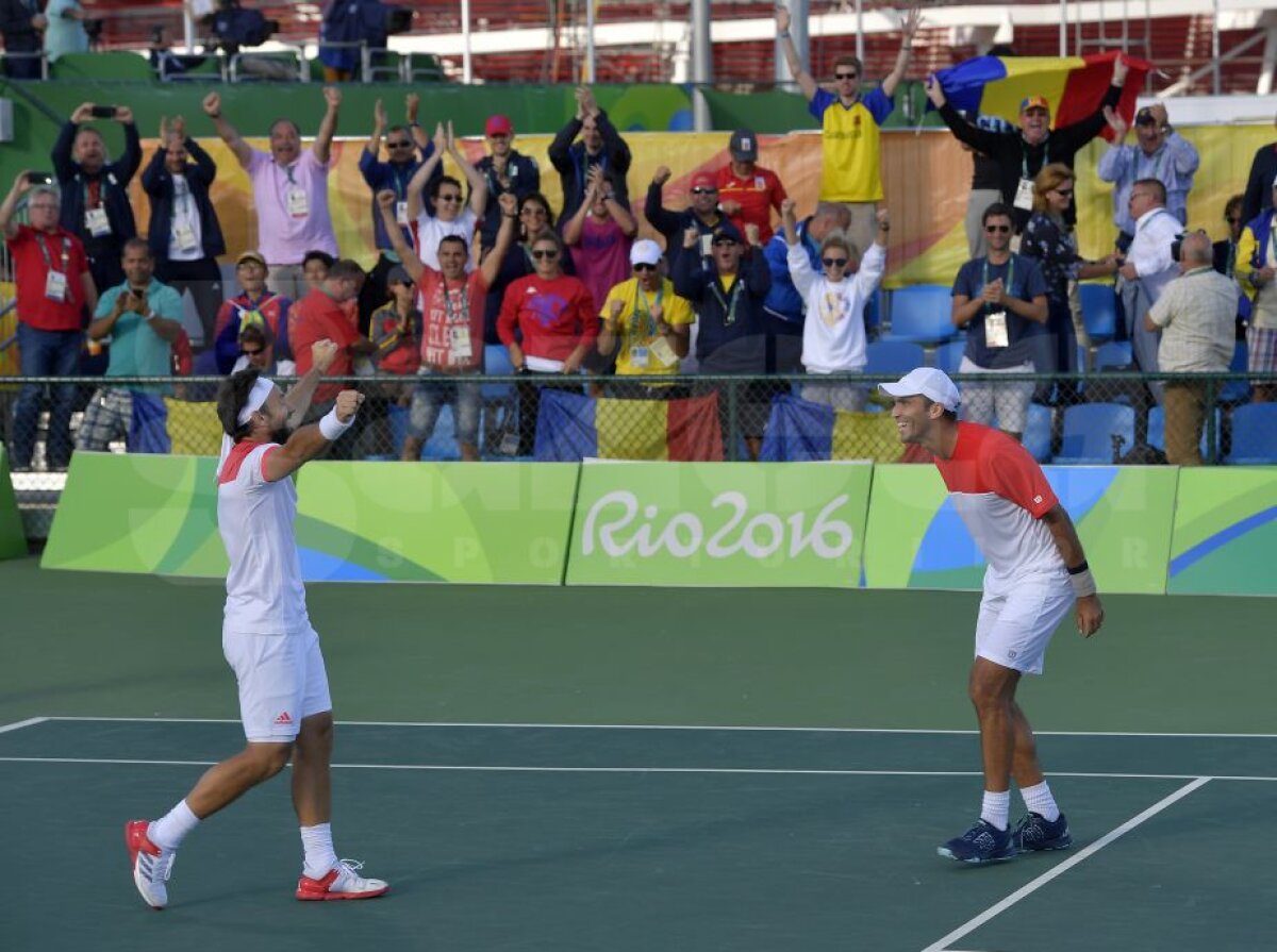 Corespondență din Rio » FOTO Băieții care știu ce vor! PERFORMANȚĂ ISTORICĂ: Mergea și Tecău fac legea la "dublu" și se califică în finală! Avem a doua medalie asigurată