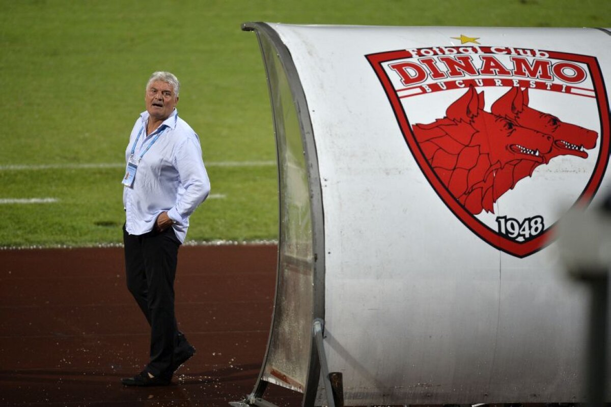 FOTO » Dinamoviștii au luat foc la finalul meciului: "Andone, du-te, bă, la Steaua și lasă-ne!"