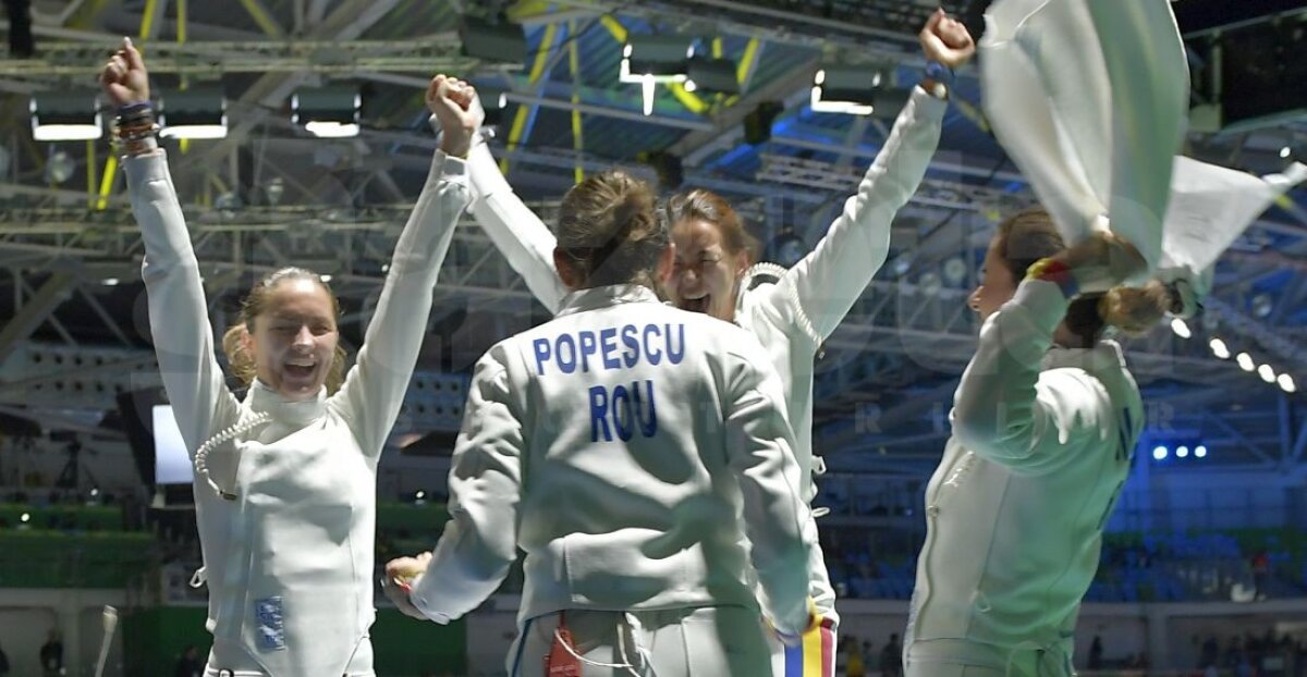 Despre sacrificiile unui aur! Un editorial emoționant al reporterului GSP care a stat permanent alături de echipa de scrimă: "Ambiție, nervi, durere, lacrimi cu fetele mele. Bravo, bad girls!"