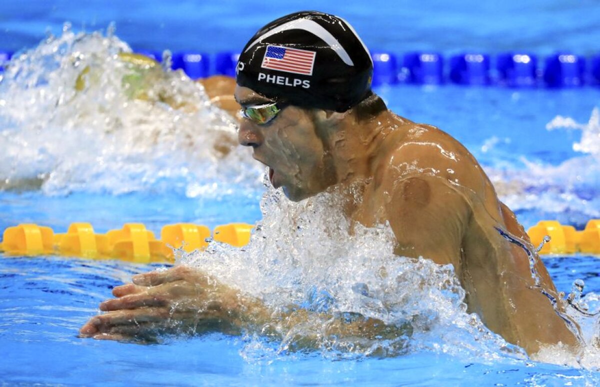 GALERIE FOTO "Rechinul" Phelps » Americanul a obținut a 22-a medalie de aur » Pe ce loc ar fi la #Rio2016, dacă ar fi o țară