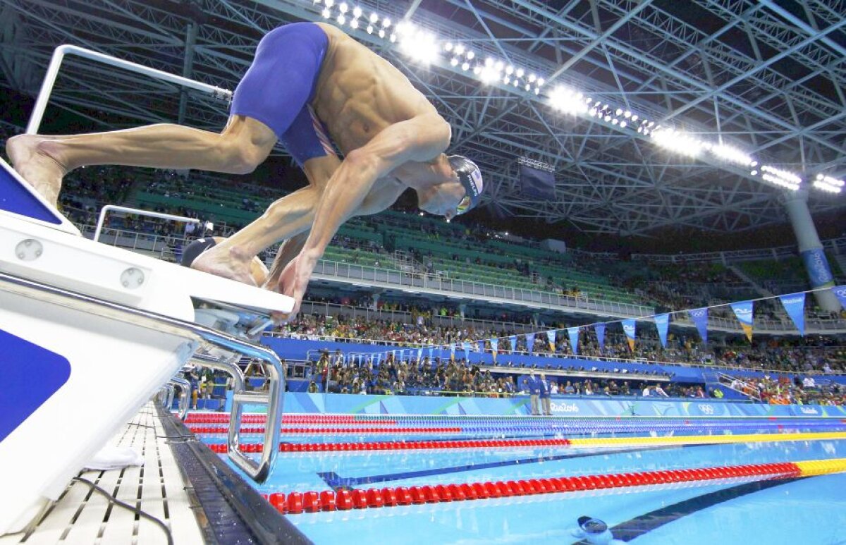 GALERIE FOTO "Rechinul" Phelps » Americanul a obținut a 22-a medalie de aur » Pe ce loc ar fi la #Rio2016, dacă ar fi o țară