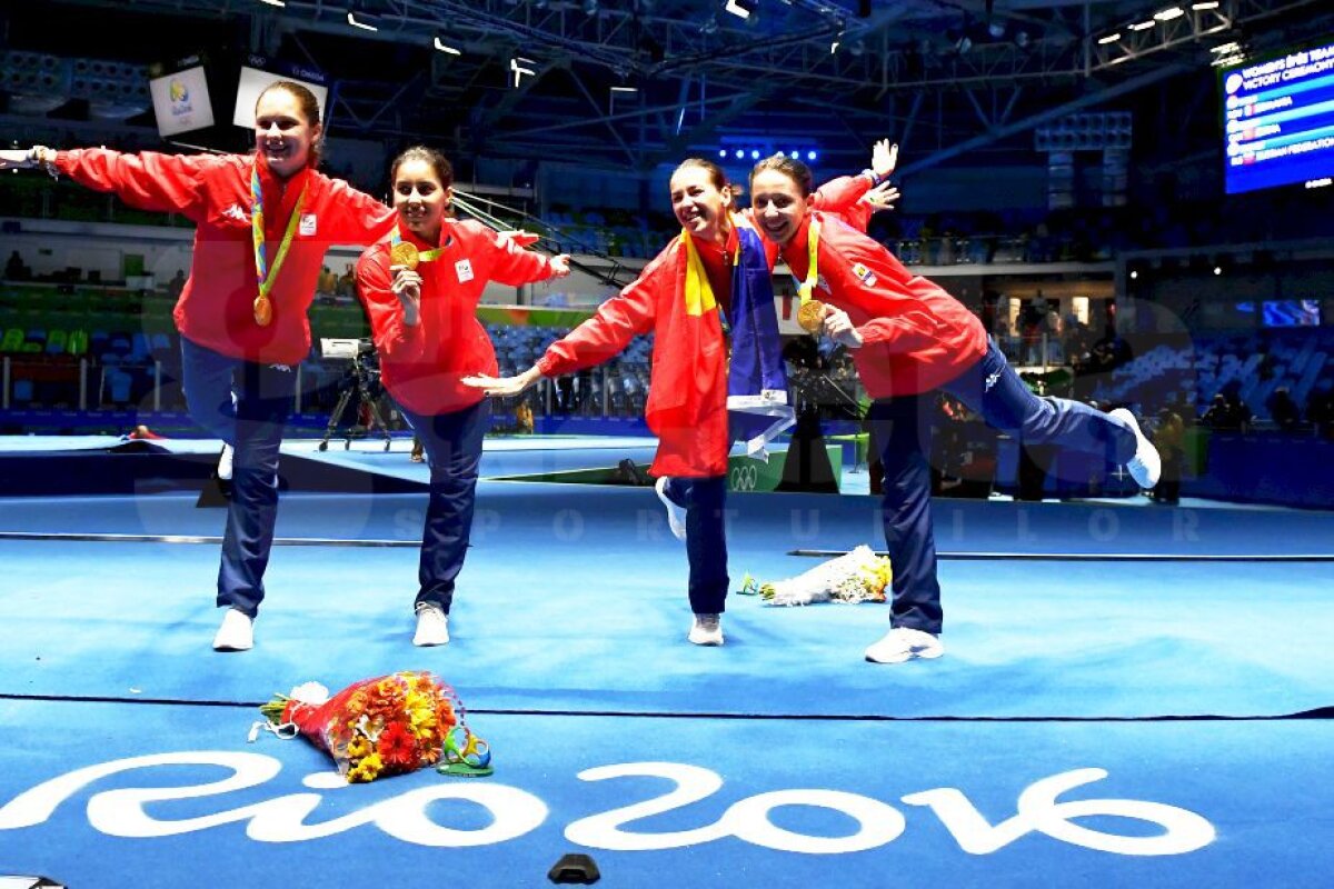 GALERIE FOTO Imaginile unei seri de aur » Fotoreporterul GSP a surprins 20 de imagini emoționante după finala de la scrimă