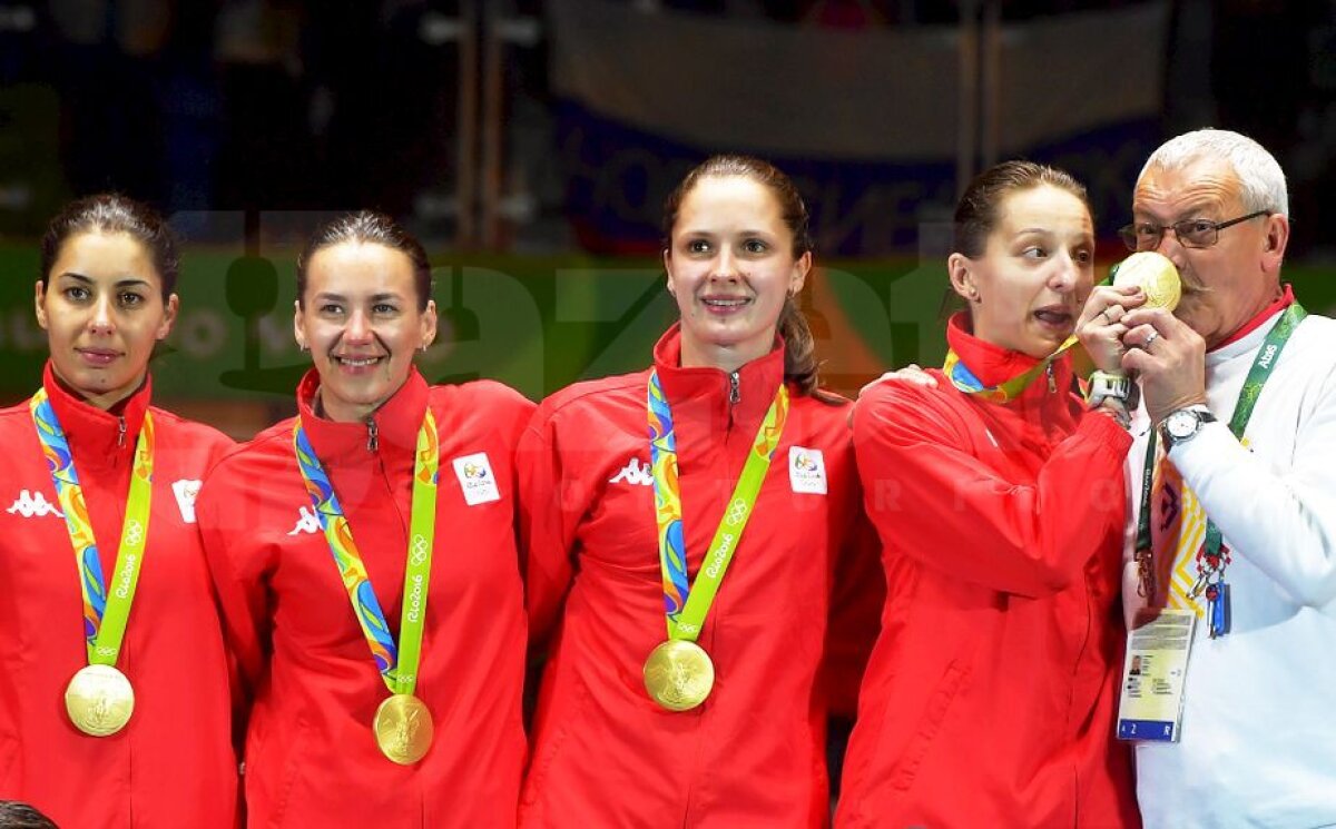 GALERIE FOTO Imaginile unei seri de aur » Fotoreporterul GSP a surprins 20 de imagini emoționante după finala de la scrimă