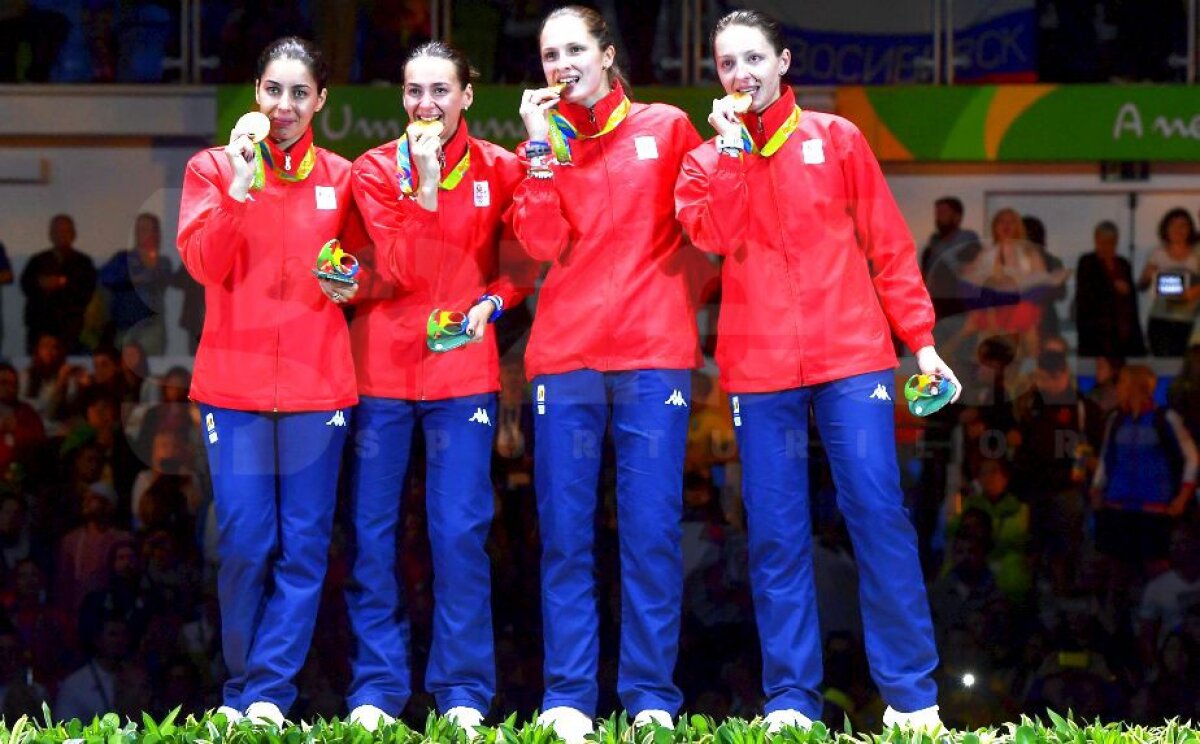 GALERIE FOTO Imaginile unei seri de aur » Fotoreporterul GSP a surprins 20 de imagini emoționante după finala de la scrimă