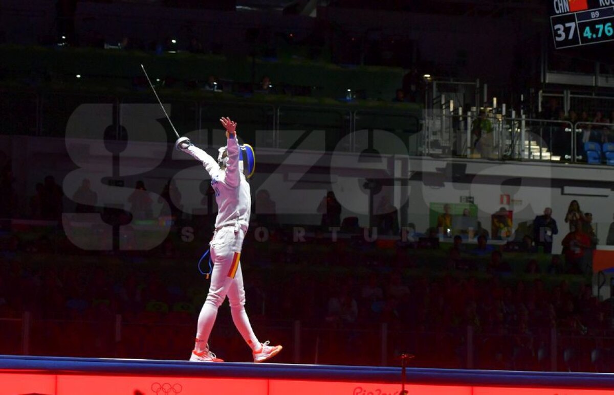 GALERIE FOTO Imaginile unei seri de aur » Fotoreporterul GSP a surprins 20 de imagini emoționante după finala de la scrimă