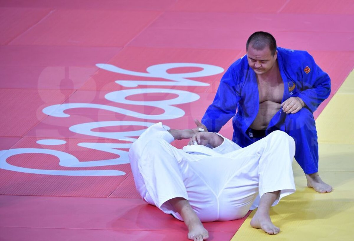 GALERIE FOTO Judoka Daniel Natea a fost eliminat în "optimi" » Românul a pierdut prin ippon