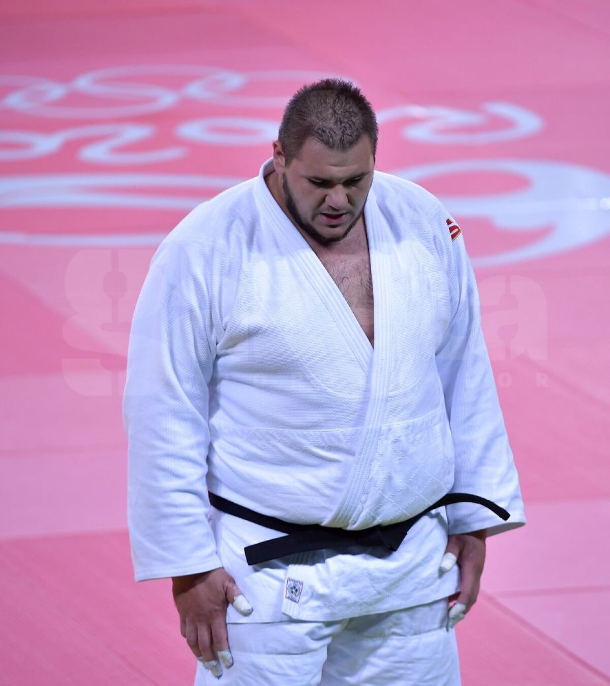 GALERIE FOTO Judoka Daniel Natea a fost eliminat în "optimi" » Românul a pierdut prin ippon
