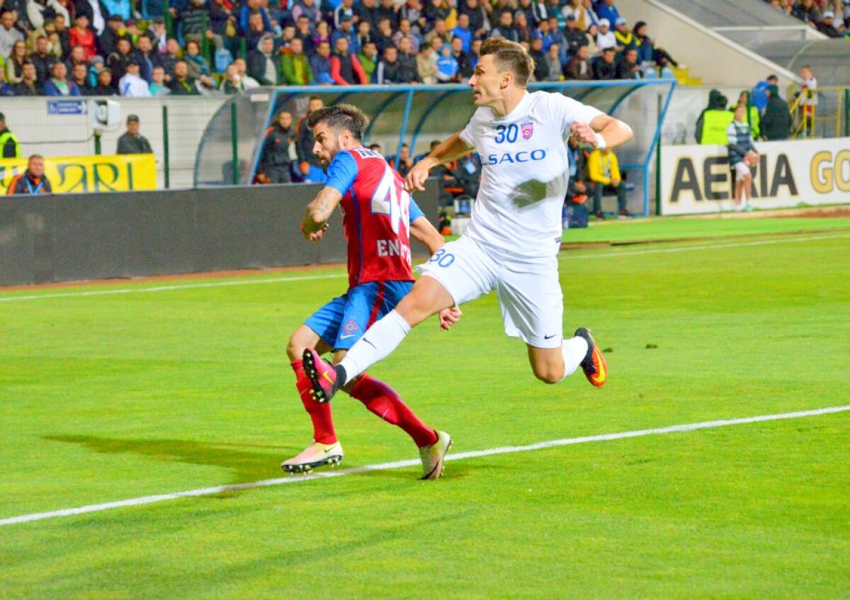 VIDEO+FOTO Steaua merge ceas în Liga 1! Florin Tănase marchează la debut și roș-albaștrii adună 9 puncte din tot atâtea posibile