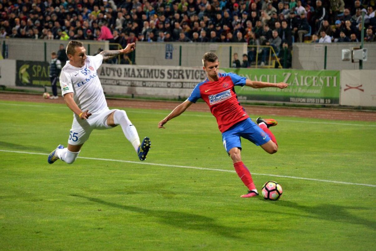 VIDEO+FOTO Steaua merge ceas în Liga 1! Florin Tănase marchează la debut și roș-albaștrii adună 9 puncte din tot atâtea posibile