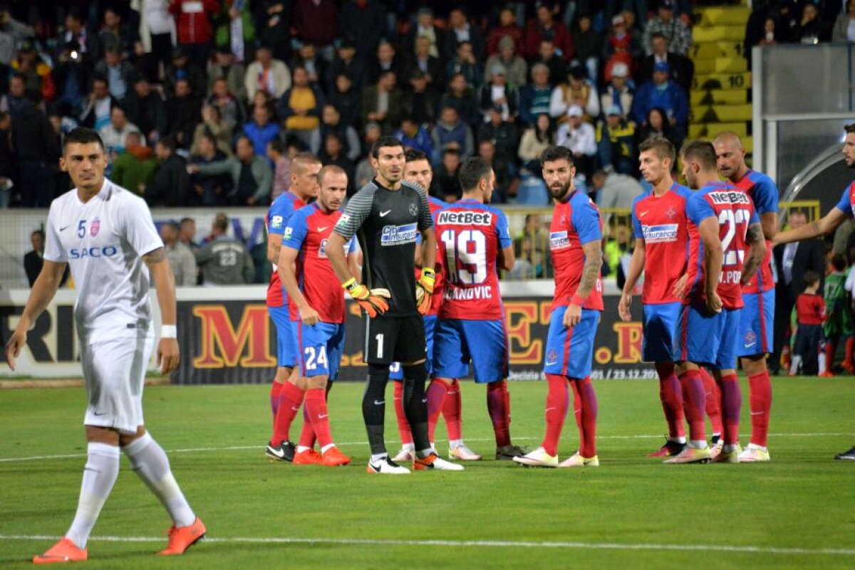 VIDEO+FOTO Steaua merge ceas în Liga 1! Florin Tănase marchează la debut și roș-albaștrii adună 9 puncte din tot atâtea posibile