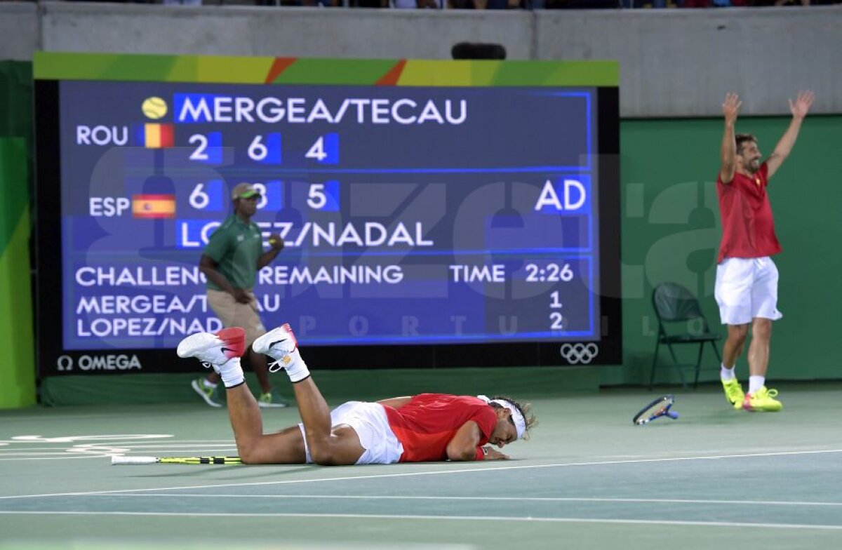 GALERIE FOTO Fantasticii băieți de argint cu suflete de aur! Mergea și Tecău sunt vicecampioni olimpici în proba de dublu după ce au pierdut în fața lui Nadal și Lopez