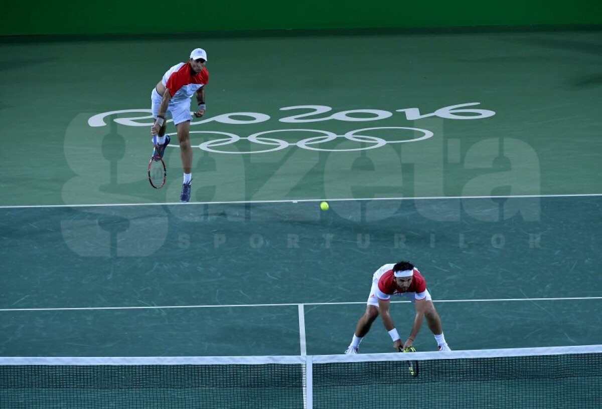 GALERIE FOTO Fantasticii băieți de argint cu suflete de aur! Mergea și Tecău sunt vicecampioni olimpici în proba de dublu după ce au pierdut în fața lui Nadal și Lopez