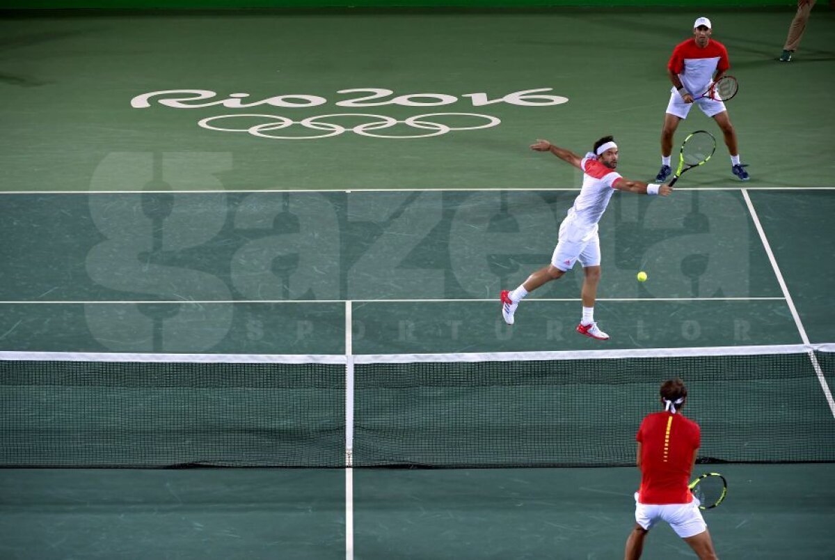 GALERIE FOTO Fantasticii băieți de argint cu suflete de aur! Mergea și Tecău sunt vicecampioni olimpici în proba de dublu după ce au pierdut în fața lui Nadal și Lopez