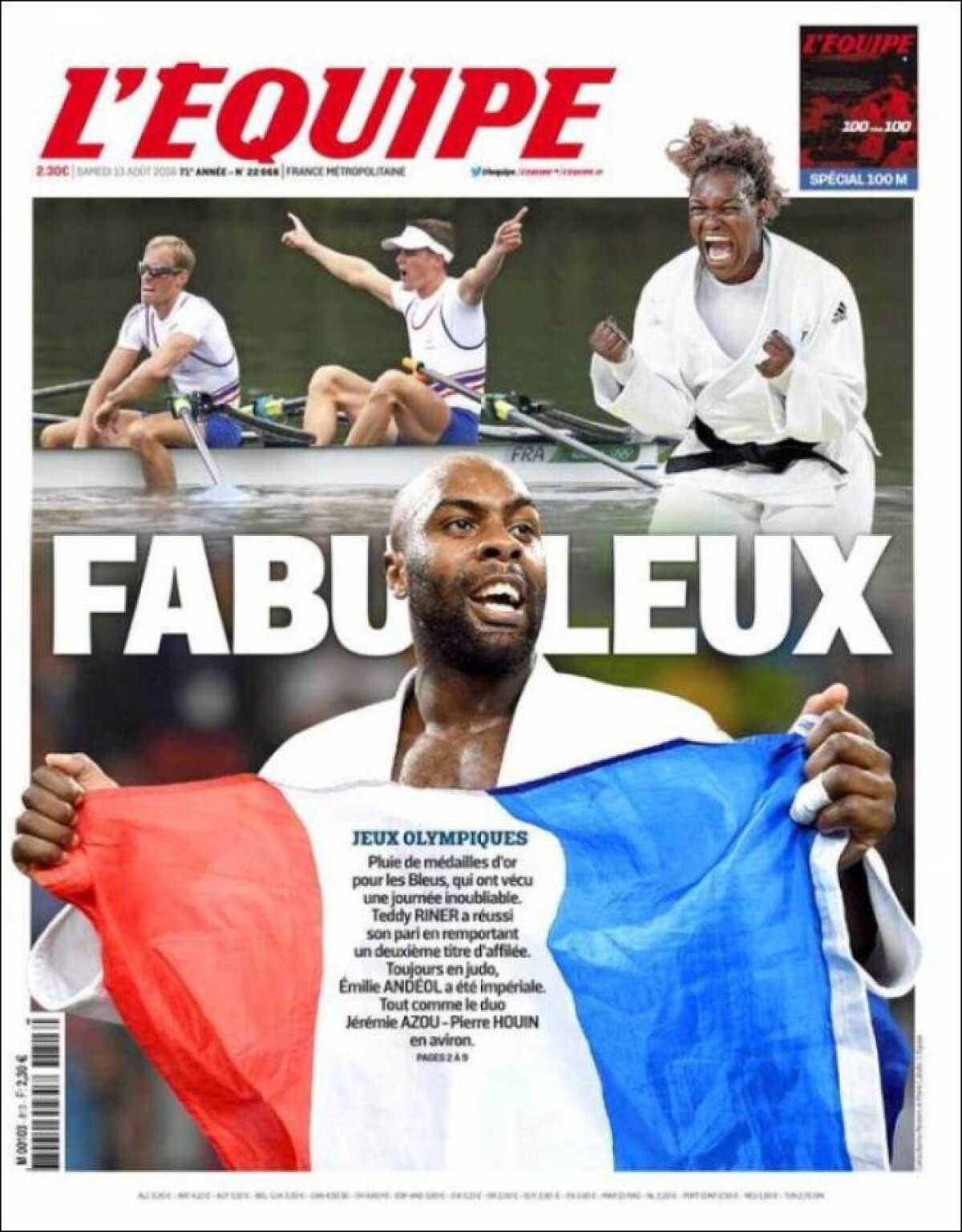 Ce scriu azi ziarele de sport din lume (13 august 2016)