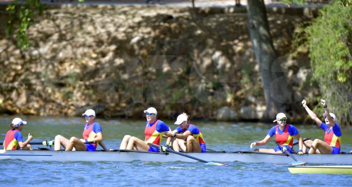 GALERIE FOTO Bravo, fetelor! Încă o medalie pentru România! Echipajul de 8+1 aduce bronzul