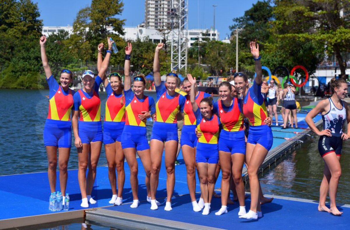 GALERIE FOTO Bravo, fetelor! Încă o medalie pentru România! Echipajul de 8+1 aduce bronzul