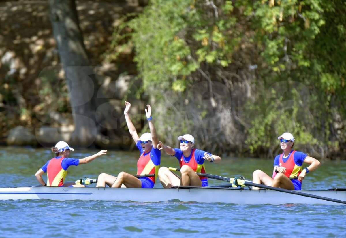 GALERIE FOTO Bravo, fetelor! Încă o medalie pentru România! Echipajul de 8+1 aduce bronzul
