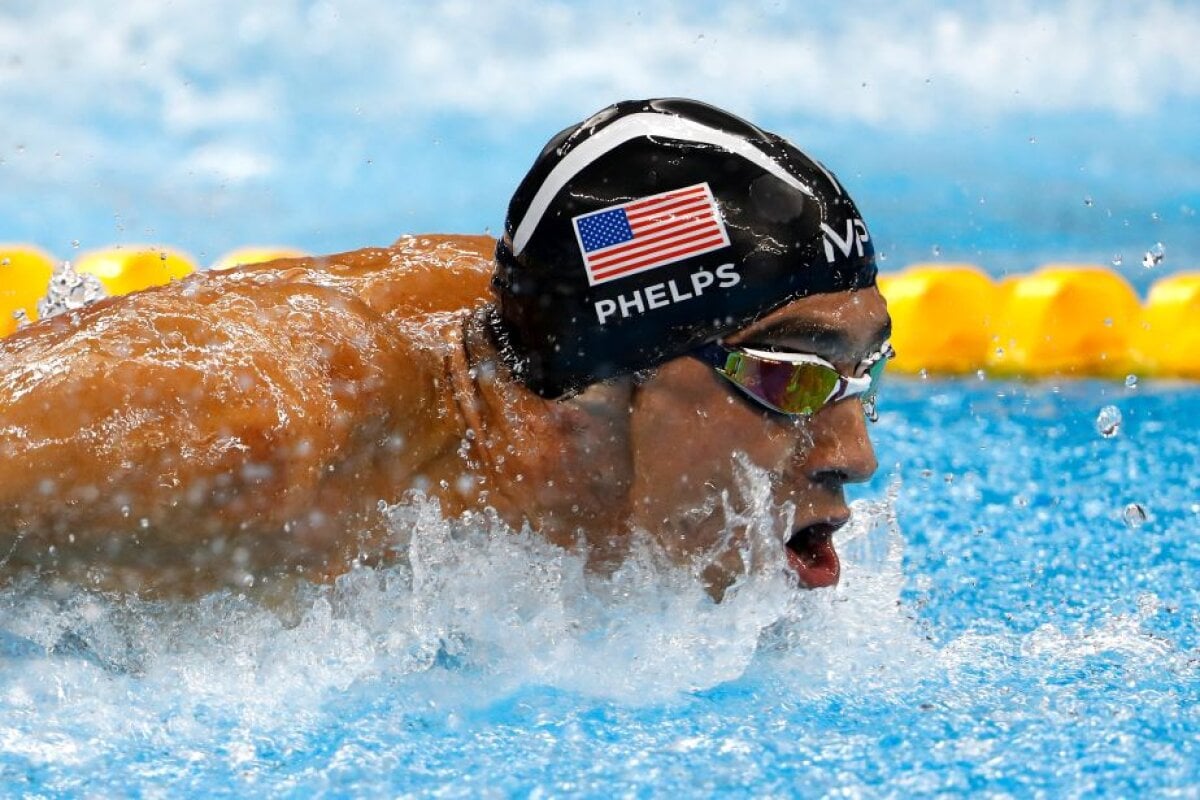 GALERIE FOTO Domnia s-a sfârșit! Ultimul aur pentru Phelps la ultima cursă din carieră la JO » Lacrimi la final