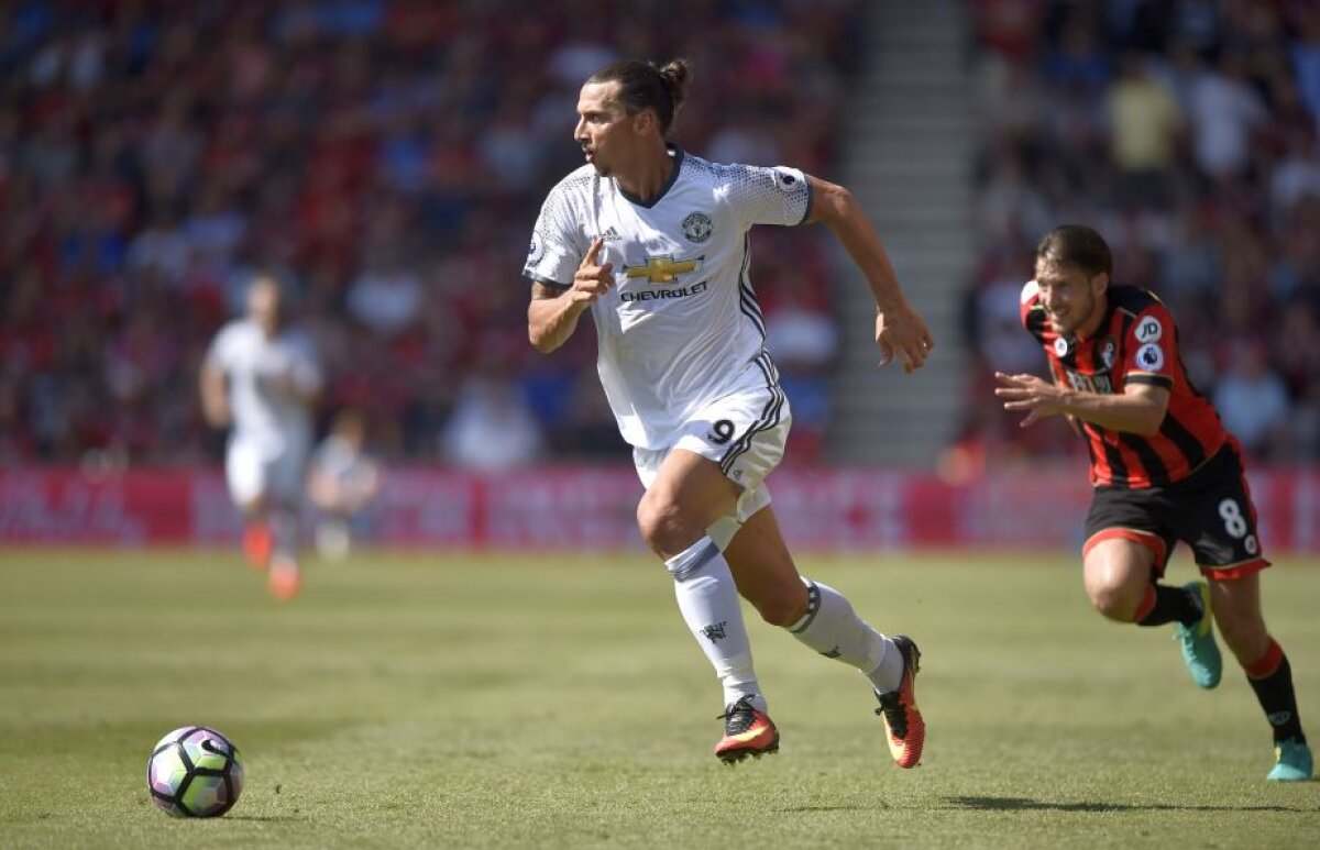 VIDEO+FOTO Debut în forță pentru Mourinho în Premier League » United a câștigat lejer în deplasare, iar cel mai frumos dintre goluri a fost semnat de Ibra