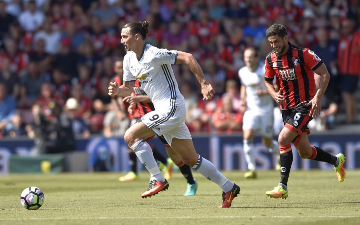 VIDEO+FOTO Debut în forță pentru Mourinho în Premier League » United a câștigat lejer în deplasare, iar cel mai frumos dintre goluri a fost semnat de Ibra