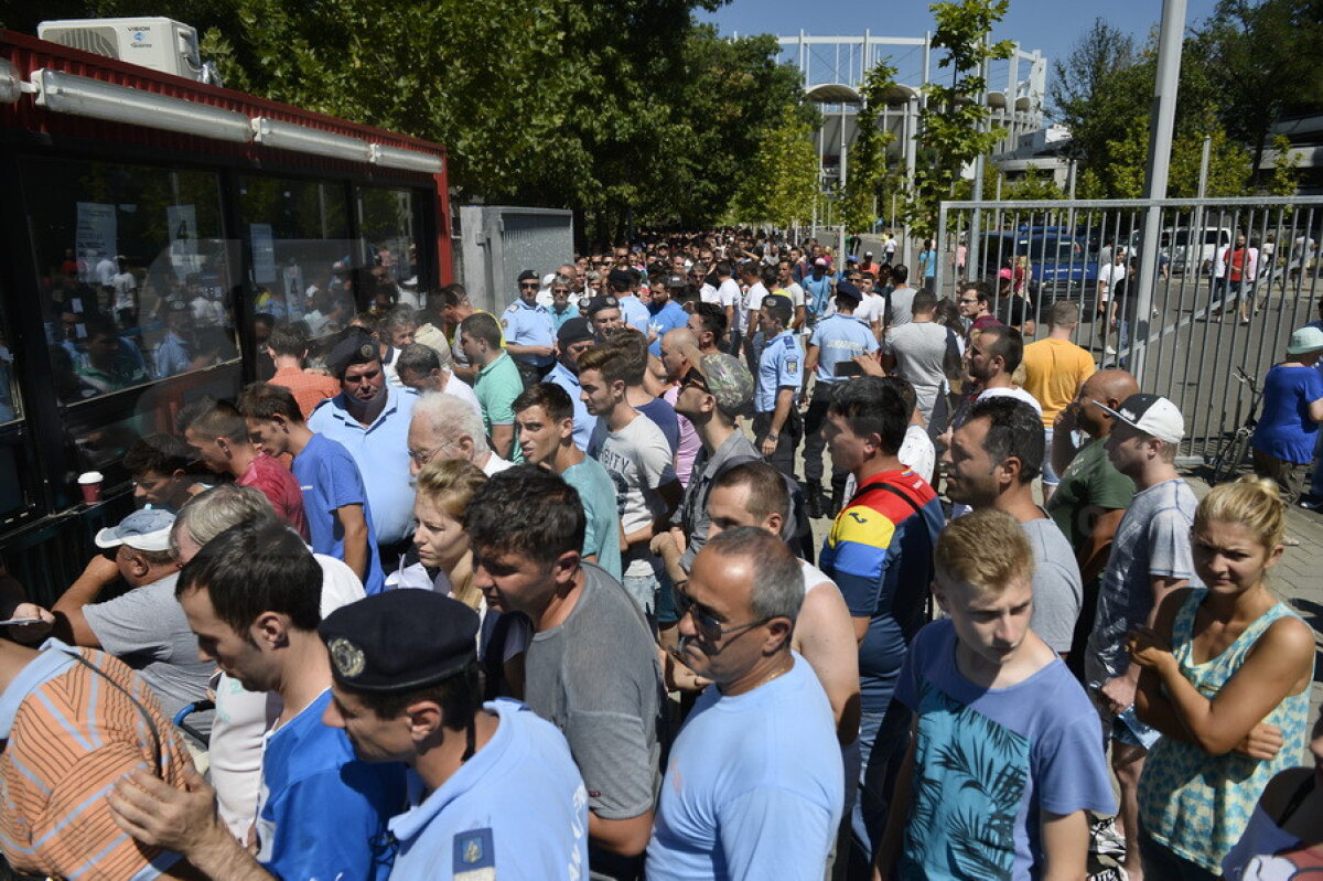 UPDATE  FOTO + VIDEO Ultima șansă pentru fanii Stelei de a-și cumpăra bilete cu City » S-au deschis casele la Național Arena
