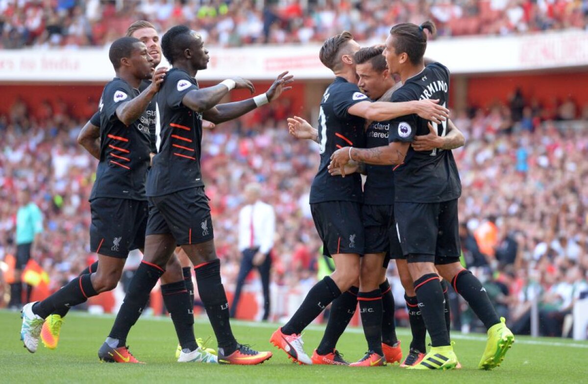 VIDEO Show total în Arsenal - Liverpool » 7 goluri care mai de care mai spectaculoase!
