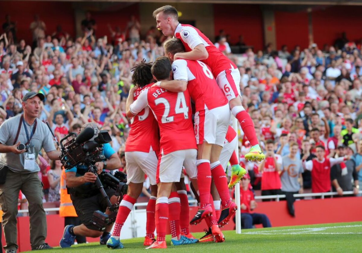 VIDEO Show total în Arsenal - Liverpool » 7 goluri care mai de care mai spectaculoase!
