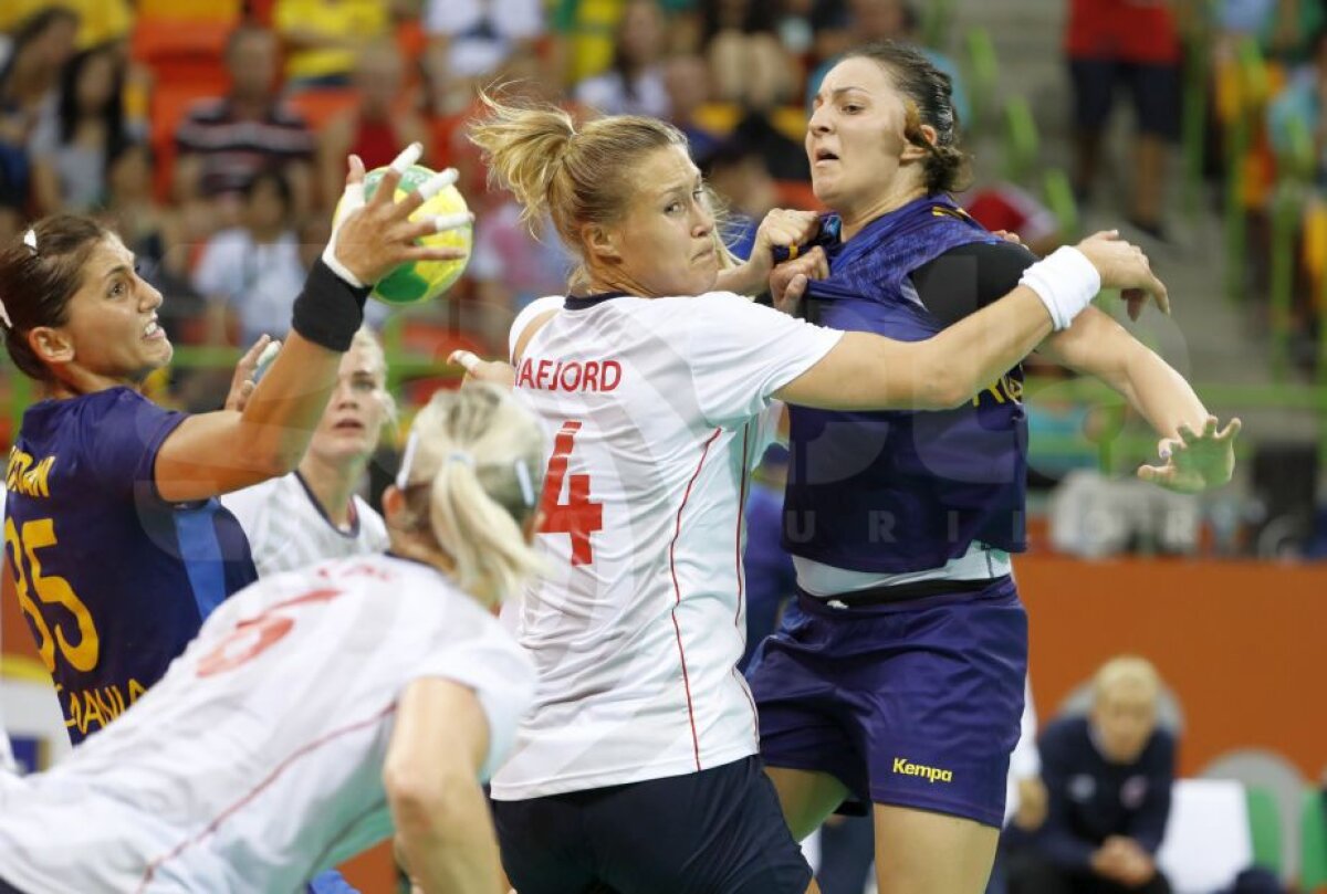 GALERIE FOTO Corespondență din Rio » Cronica unui meci în care iar ne-a pus capac Norvegia! România este eliminată încă din faza grupelor