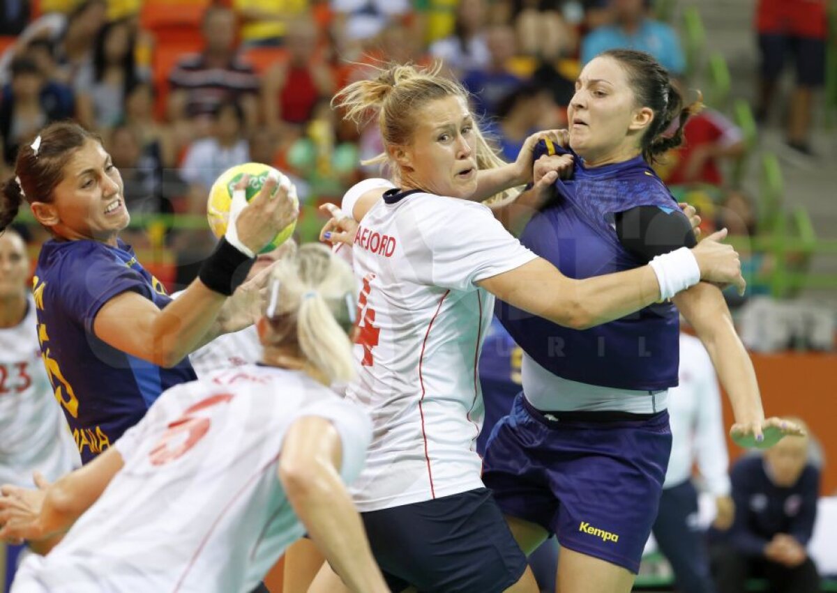 GALERIE FOTO Corespondență din Rio » Cronica unui meci în care iar ne-a pus capac Norvegia! România este eliminată încă din faza grupelor