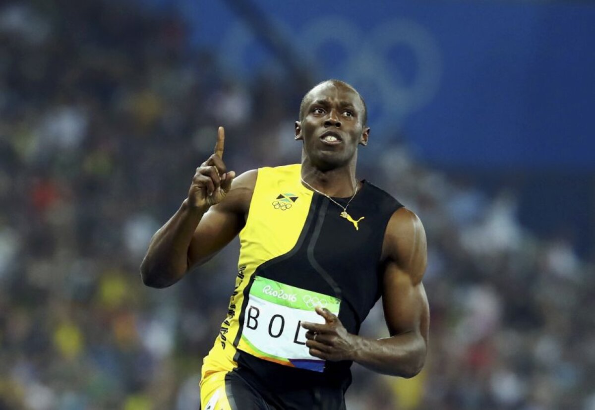 VIDEO ”7ulgerul” neobosit » Bolt intră în istorie cu al treilea aur olimpic consecutiv la 100m!