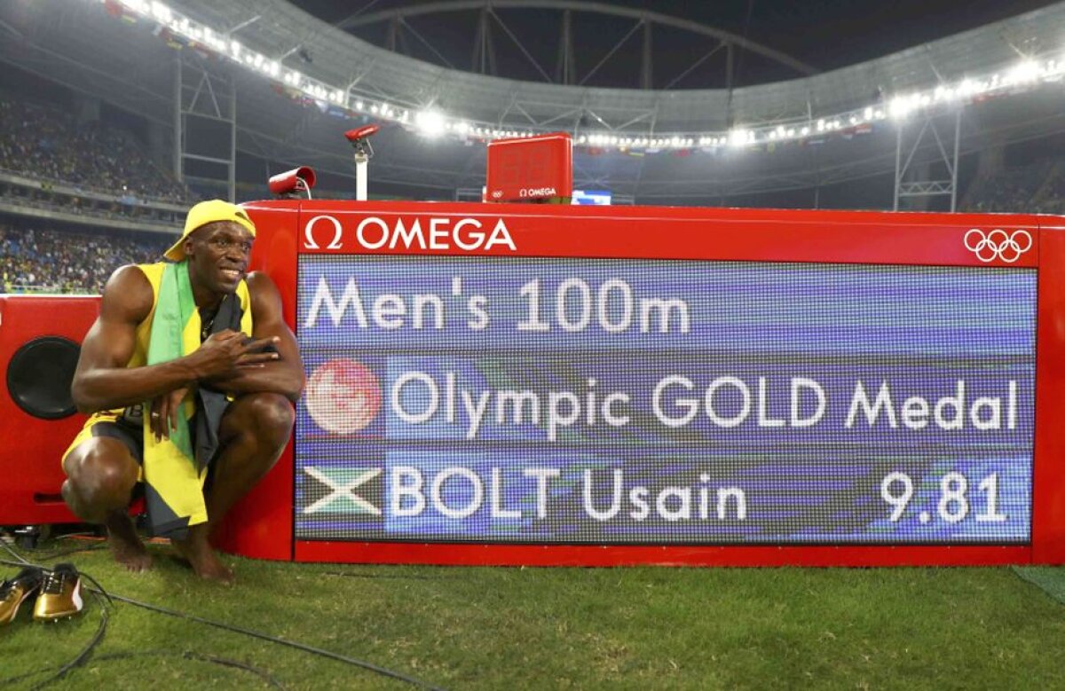 GALERIE FOTO » BLITZ! BLITZ! BLITZ! 20 de imagini de senzaţie cu Usain Bolt care au făcut înconjurul lumii