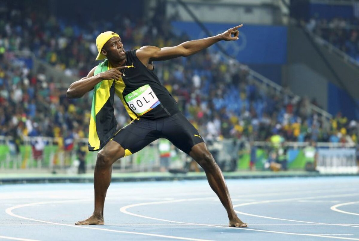 GALERIE FOTO » BLITZ! BLITZ! BLITZ! 20 de imagini de senzaţie cu Usain Bolt care au făcut înconjurul lumii