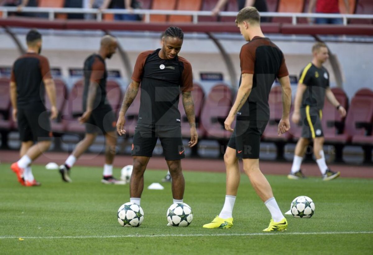 GALERIE FOTO+VIDEO Aguero și compania s-au pregătit pe Arena Națională » Relaxare și voie bună la antrenamentul oficial al lui Manchester City