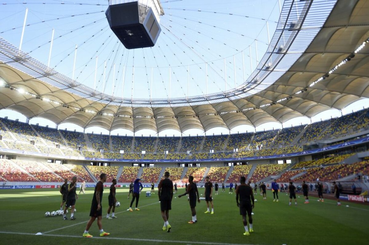 GALERIE FOTO+VIDEO Aguero și compania s-au pregătit pe Arena Națională » Relaxare și voie bună la antrenamentul oficial al lui Manchester City