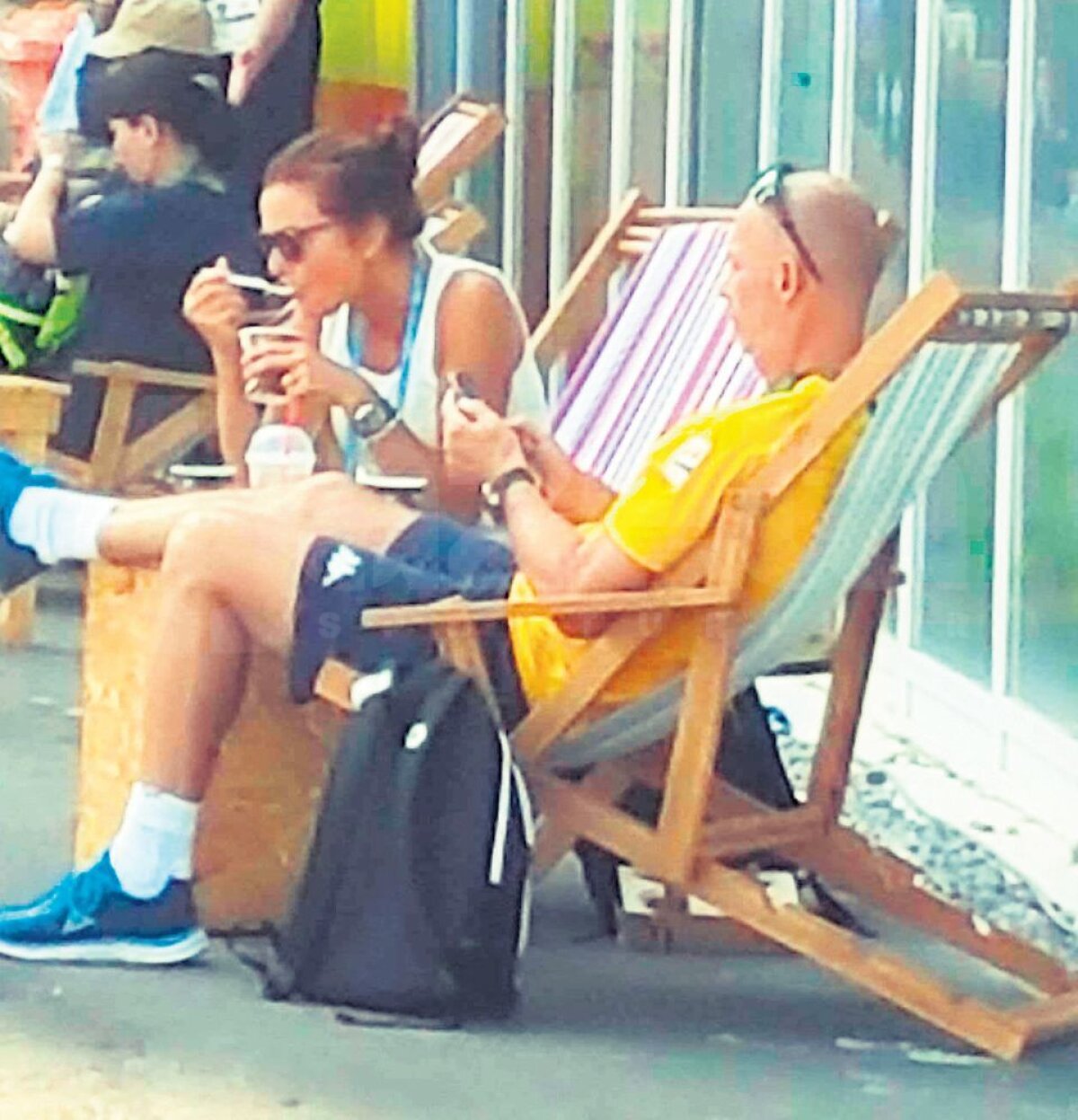 Corespondență de la Rio » FOTO A avut grijă de nevastă! Tomas Ryde a adus-o cu el în Brazilia și pe soția sa, Marie, fiind singurul antrenor care a avut această oportunitate, din delegația României