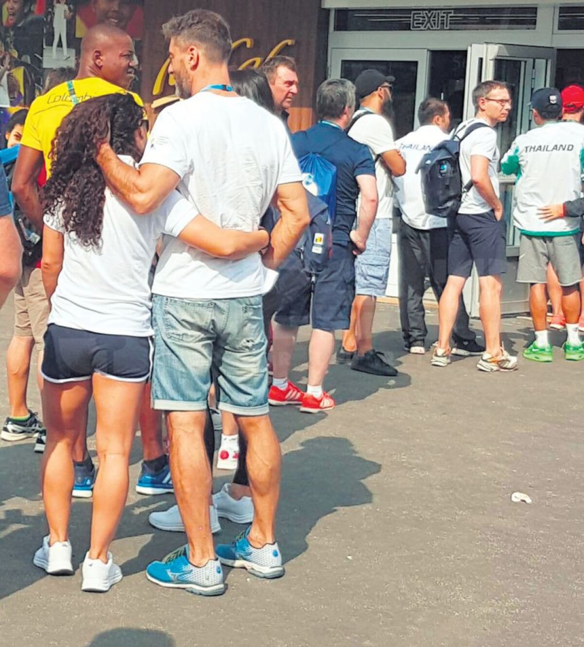 Corespondență de la Rio » FOTO A avut grijă de nevastă! Tomas Ryde a adus-o cu el în Brazilia și pe soția sa, Marie, fiind singurul antrenor care a avut această oportunitate, din delegația României