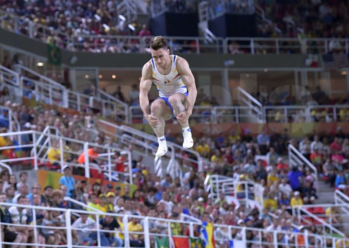 GALERIE FOTO Ce ghinion! Marian Drăgulescu a ratat de puțin medalia de bronz la sărituri!