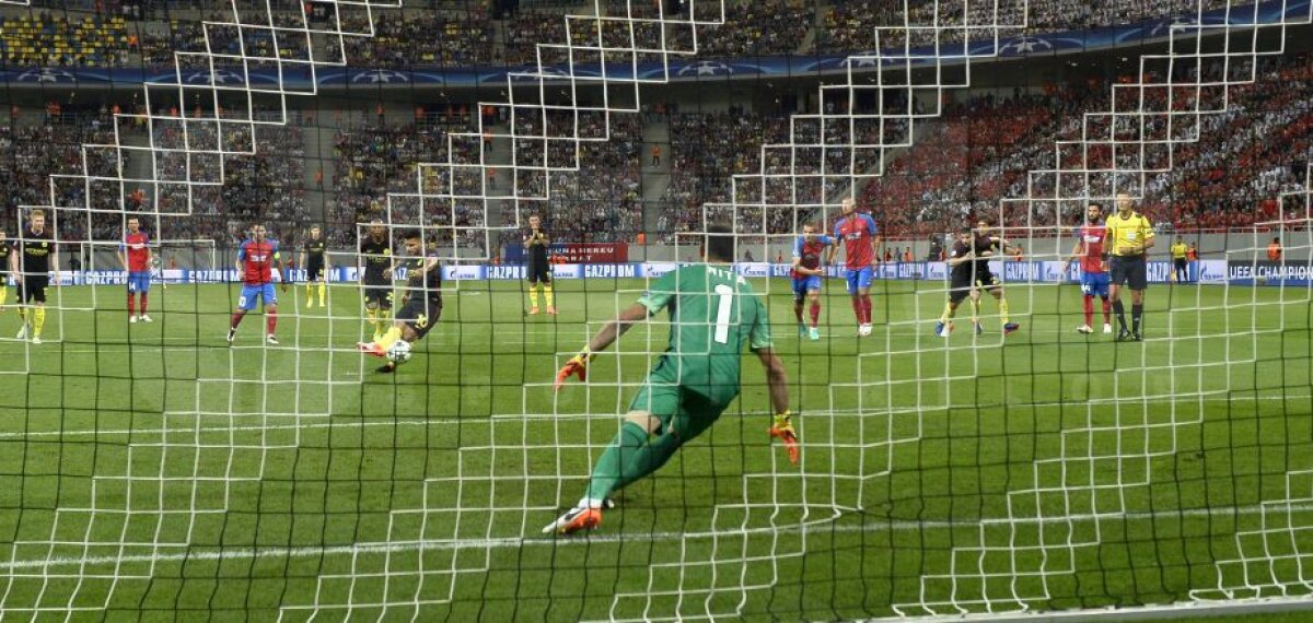 VIDEO + FOTO  » Steaua - Manchester City 0-5 » Guardiola i-a dat manita lui Reghe » Aguero a reușit un hat-trick