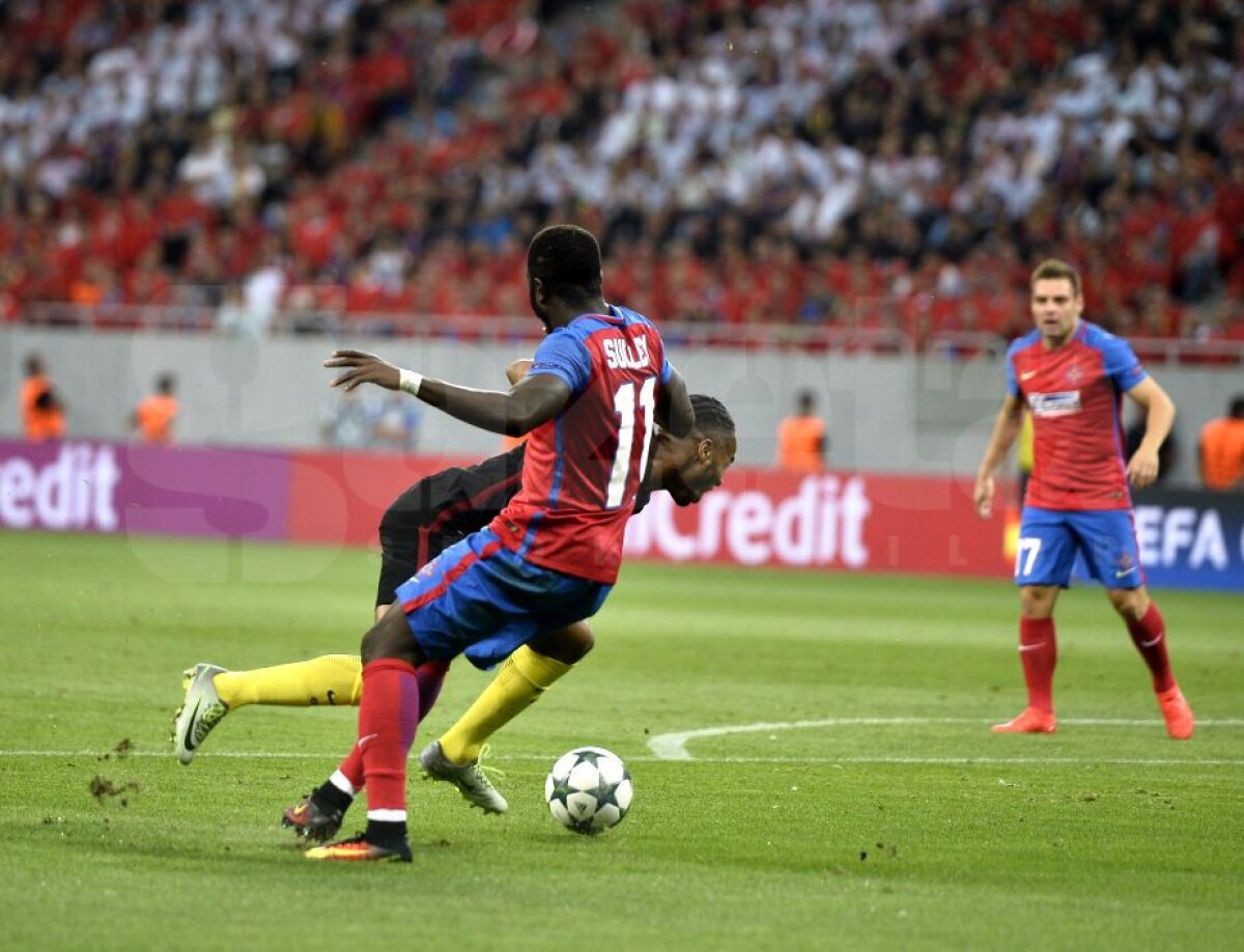 VIDEO + FOTO  » Steaua - Manchester City 0-5 » Guardiola i-a dat manita lui Reghe » Aguero a reușit un hat-trick