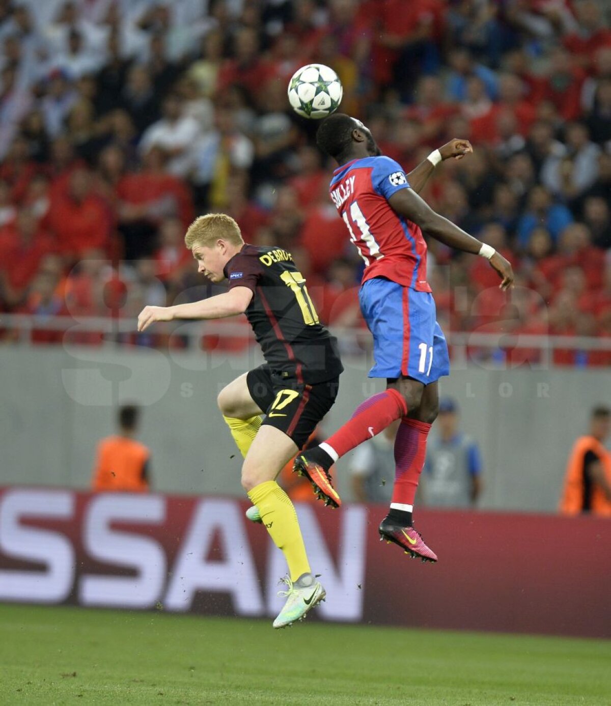 VIDEO + FOTO  » Steaua - Manchester City 0-5 » Guardiola i-a dat manita lui Reghe » Aguero a reușit un hat-trick