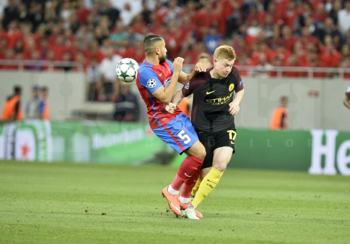 VIDEO + FOTO  » Steaua - Manchester City 0-5 » Guardiola i-a dat manita lui Reghe » Aguero a reușit un hat-trick