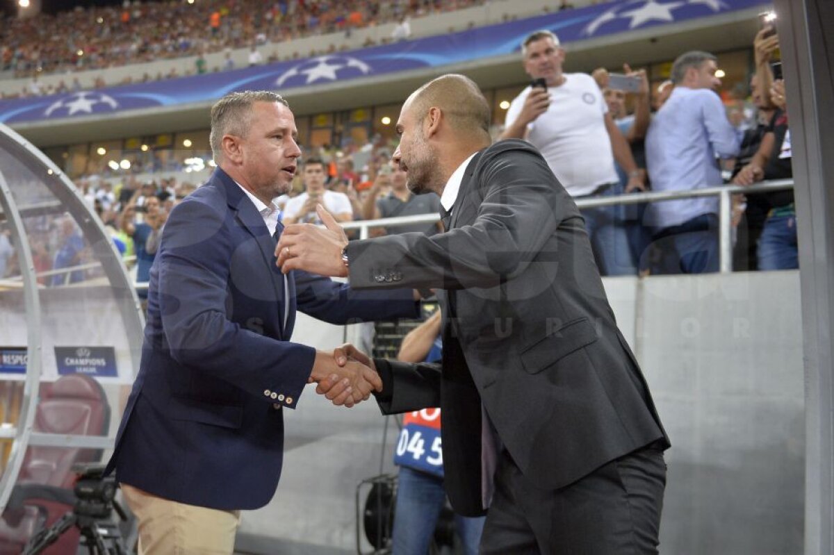 VIDEO + FOTO  » Steaua - Manchester City 0-5 » Guardiola i-a dat manita lui Reghe » Aguero a reușit un hat-trick