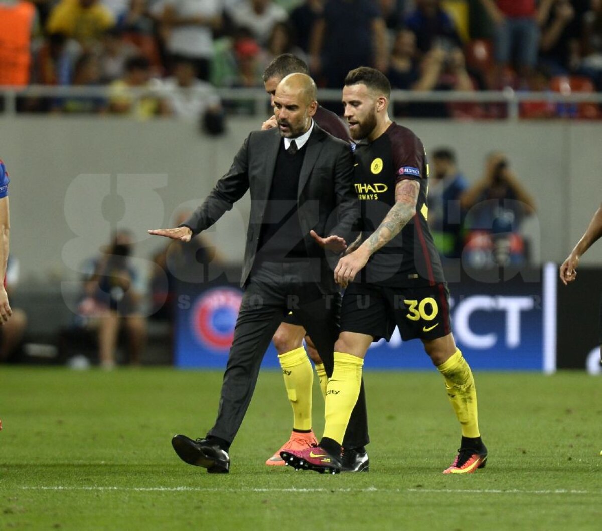 VIDEO + FOTO  » Steaua - Manchester City 0-5 » Guardiola i-a dat manita lui Reghe » Aguero a reușit un hat-trick