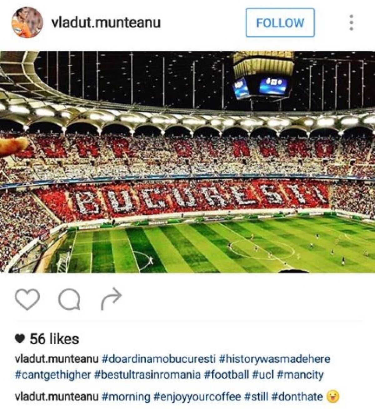 FOTO Reacțiile dinamoviștilor după coregrafia de la Steaua - City » Cum s-au amuzat jucătorii și oficialii după gestul fără precedent al suporterilor lor